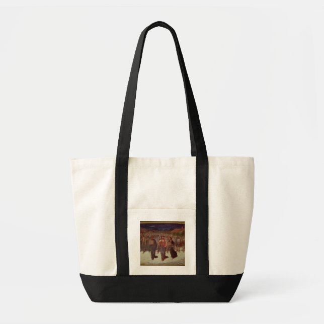 Tote Bag Fiumana (la marée humaine) 1895-96 (huile sur la (Devant)
