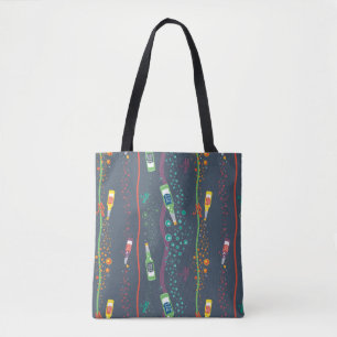 Tote Bag Fizzy Lifting Drink Pattern
