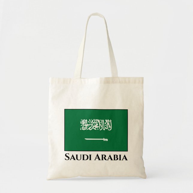 Tote Bag Flag d'Arabie saoudite (Devant)