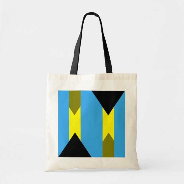 Tote Bag Flag of Bahamas Bag (Devant)