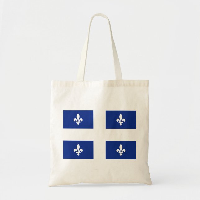 Tote Bag Flag of Quebec (Devant)