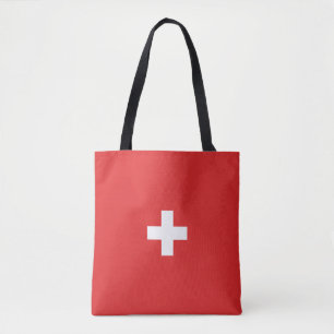 Tote Bag Flag of Switzerland - Suisse - Suisse - Svizzera