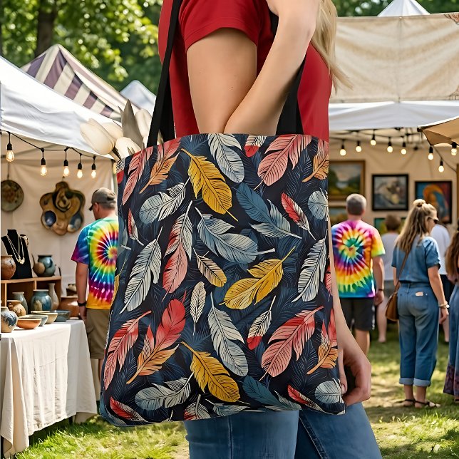 Tote Bag Flair avec Plumes (Créateur téléchargé)