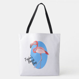 Tote Bag Flamant rose