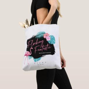 Tote Bag Flamant rose Bachelorette Fantastic V2 ID930