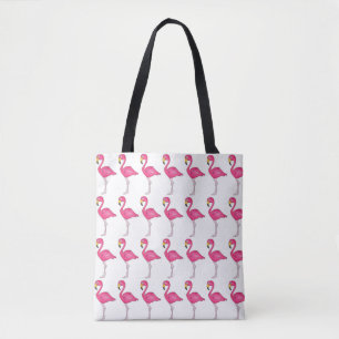 Tote Bag Flamant rose rose tropical Flamants roses Bac d'im