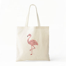 Flamant rose tribal rose funky