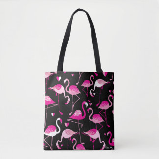 Tote Bag Flamants roses