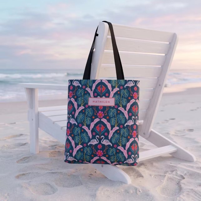 Tote Bag Flamenco flamant rose (Créateur téléchargé)