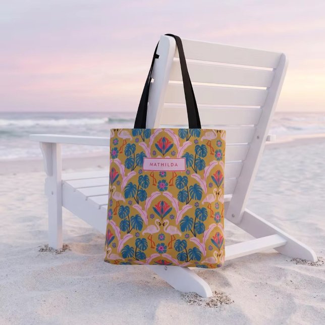 Tote Bag Flamenco flamant rose (Créateur téléchargé)