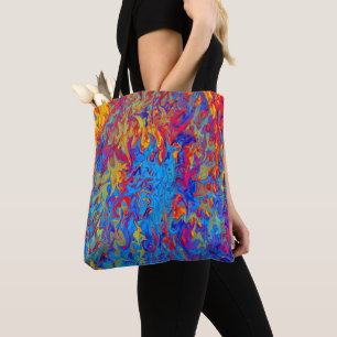 Tote Bag Flammes sauvages....