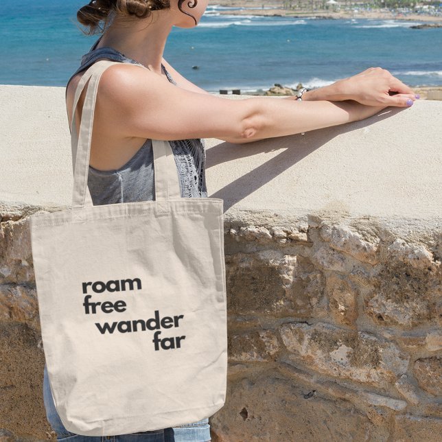 Tote Bag Flânerie sans fil Voyager loin Inspiration Voyage (Shop now and set off on your next adventure in style!)