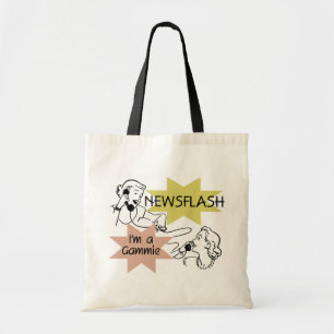 Tote Bag Flash d'information je suis des T-shirts et des