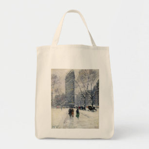 TOTE BAG FLATIRON CONSTRUISANT NEW YORK CITY