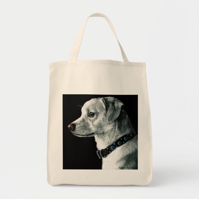 Tote Bag "Flèche" - Mélange Chihuahua (Devant)