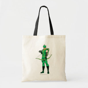 Tote Bag Flèche verte debout avec flèche
