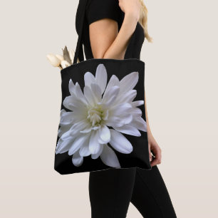 Tote Bag Fleur blanche florale blanche marguerite blanche n