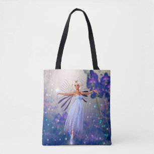 Tote Bag Fleur bleue