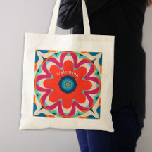 Fleur Boho super coloré Personnalisé