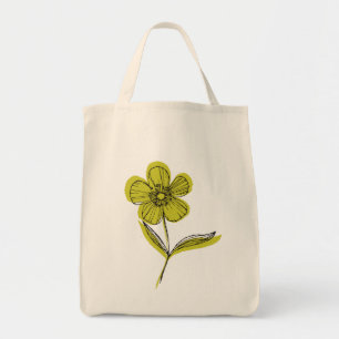 Tote Bag fleur botanique