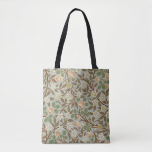 Tote Bag Fleur botanique de trèfle William Morris
