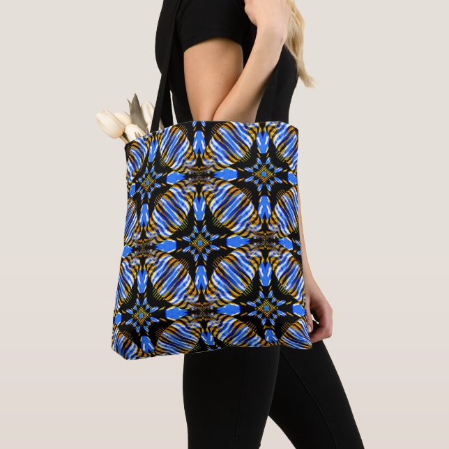 Tote Bag Fleur celtique...... (De près)
