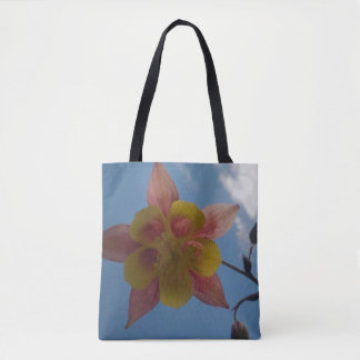 Tote Bag Fleur contre Sky Fourre-tout