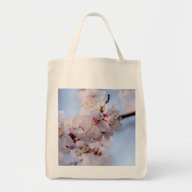 Tote Bag Fleur d'abricotier japonais (Devant)