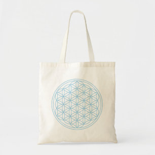 Tote Bag Fleur de bleu de la vie