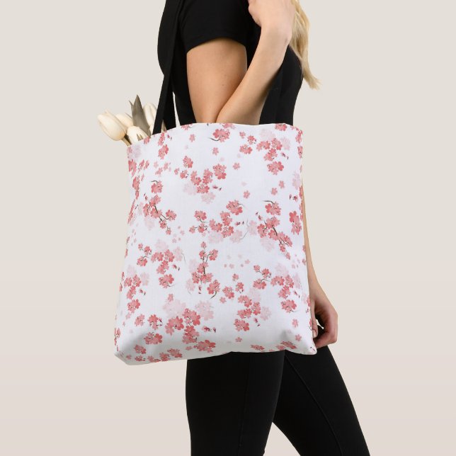 Tote Bag Fleur de Cerisier 2 (De près)