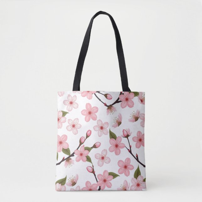 Tote Bag Fleur de cerisiers (Devant)