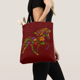 Tote Bag Fleur de couleur