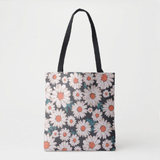 Tote Bag fleur de fleurs sans couture, motif d'impression m
