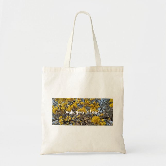 Tote Bag Fleur de la nature (Devant)