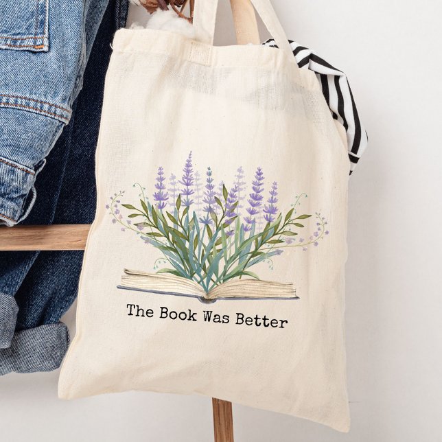 Tote Bag Fleur de Lavande Cultivée à partir de Citation de  (In situ)