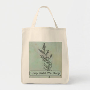 Tote Bag Fleur de lavande minimaliste moderne