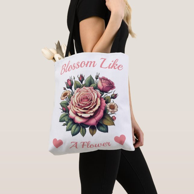 Tote Bag Fleur de l'inspiration (De près)