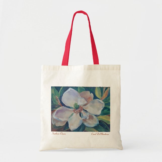 Tote Bag Fleur de magnolia (Devant)