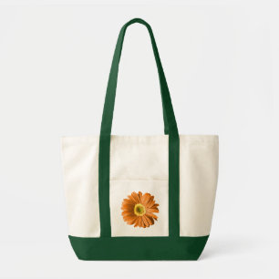 Tote Bag Fleur de marguerite orange