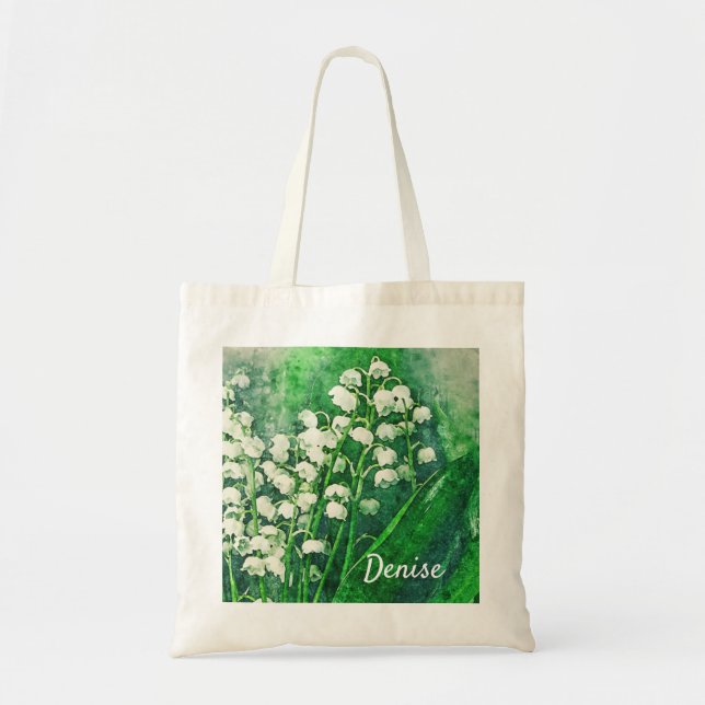 Tote Bag Fleur de Muguet (Devant)