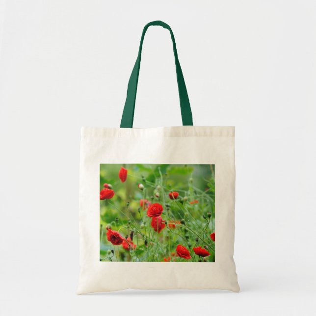 Tote Bag Fleur de pavot (Devant)
