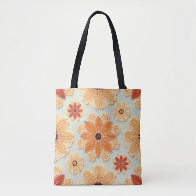 Tote Bag Fleur de printemps (Devant)