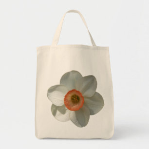 Tote Bag Fleur de printemps de jonquille rose