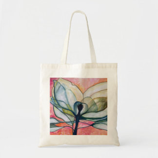 Tote Bag Fleur de radiographie à l'aquarelle