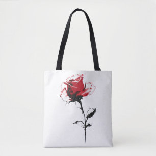 Tote Bag Fleur de rose