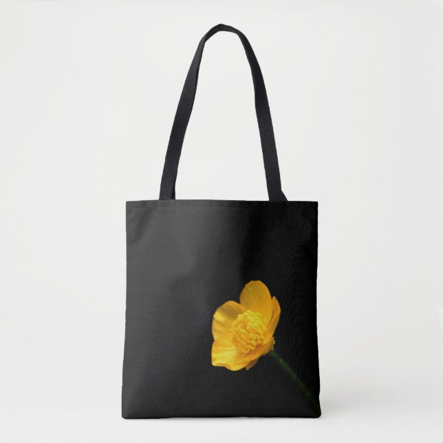 Tote Bag Fleur de tasse à beurre (Devant)