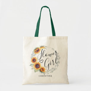 Tote Bag Fleur de tournesol   Fleur fille