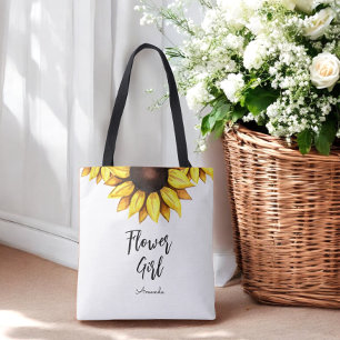 Tote Bag Fleur de tournesol Mariage