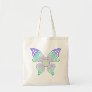 Tote Bag Fleur de vie / Blume des Lebens - papillon