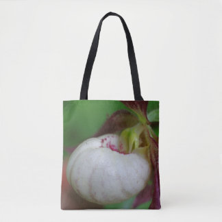 Tote Bag Fleur d'orchidée blanche